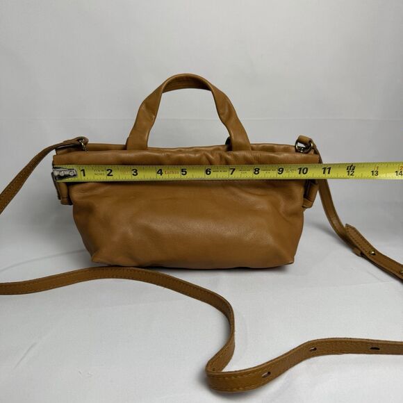 $118 Madewell Piazza Mini Crossbody Bag Timber Beam Brown Leather Handbag - Picture 6 of 12
